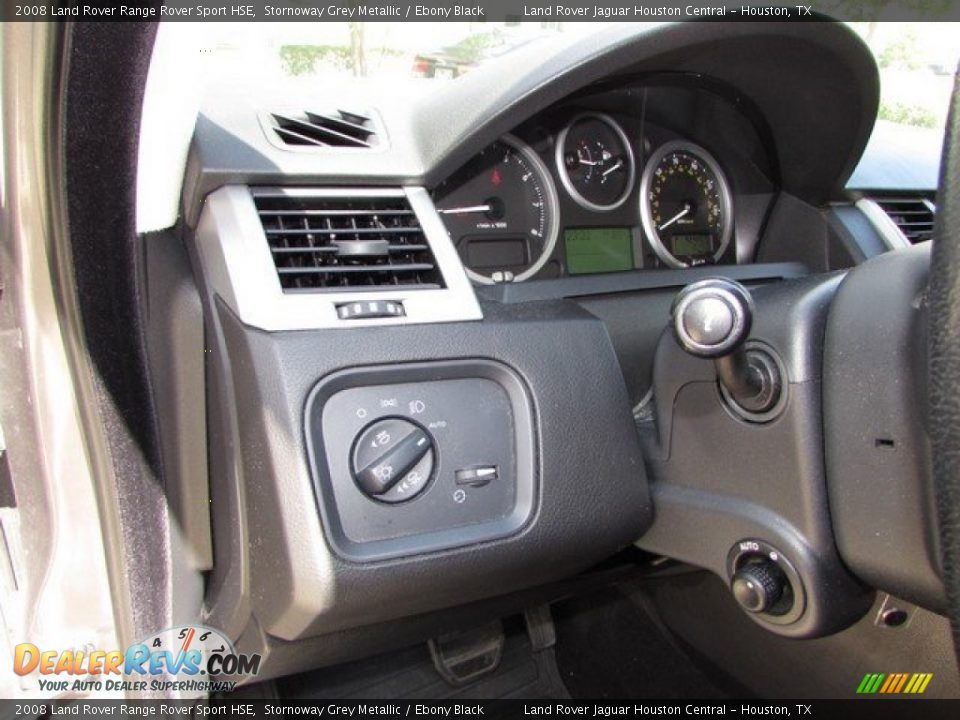2008 Land Rover Range Rover Sport HSE Stornoway Grey Metallic / Ebony Black Photo #27
