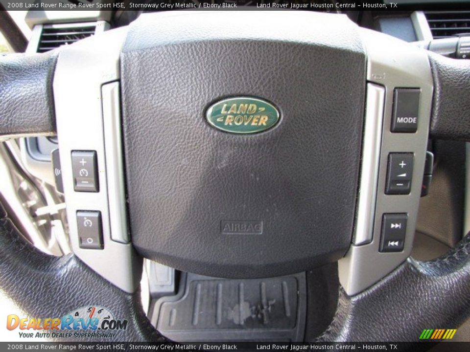 2008 Land Rover Range Rover Sport HSE Stornoway Grey Metallic / Ebony Black Photo #28