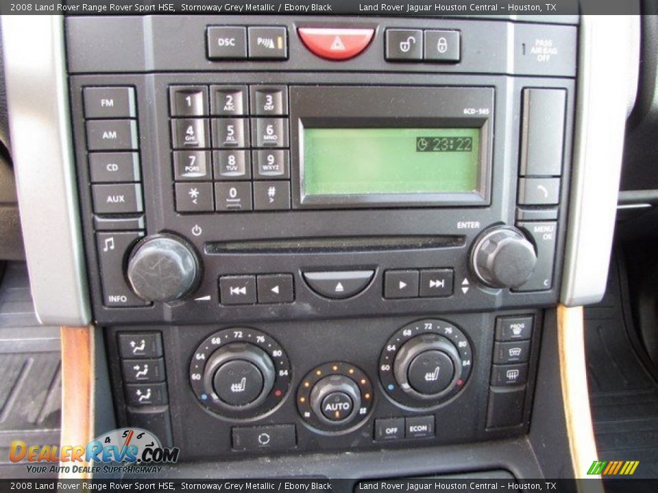 2008 Land Rover Range Rover Sport HSE Stornoway Grey Metallic / Ebony Black Photo #31