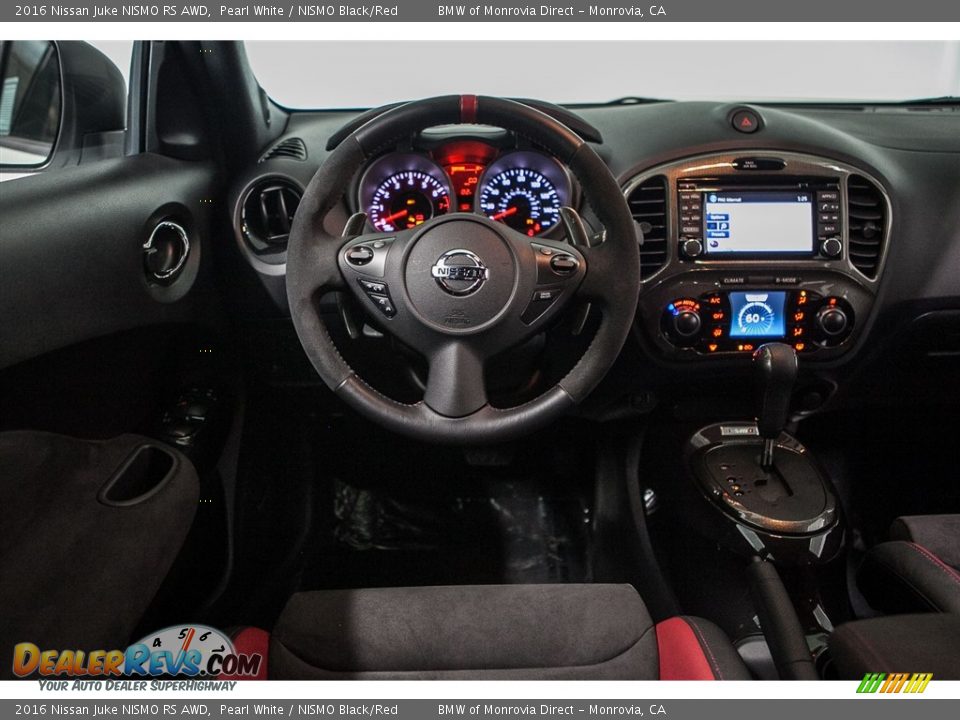 NISMO Black/Red Interior - 2016 Nissan Juke NISMO RS AWD Photo #4