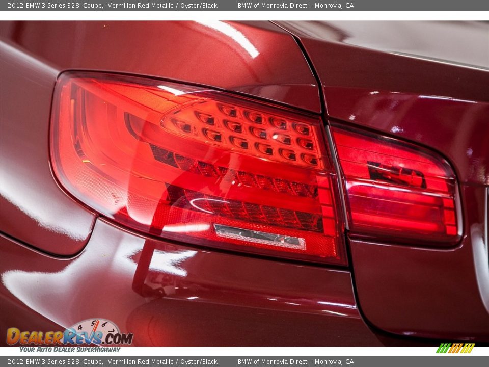 2012 BMW 3 Series 328i Coupe Vermilion Red Metallic / Oyster/Black Photo #28