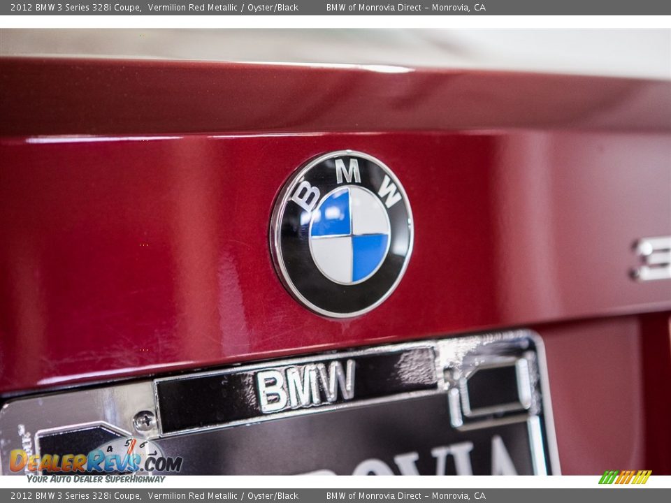 2012 BMW 3 Series 328i Coupe Vermilion Red Metallic / Oyster/Black Photo #29