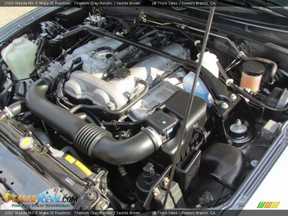 2002 Mazda MX-5 Miata SE Roadster 1.8 Liter DOHC 16-Valve 4 Cylinder Engine Photo #13