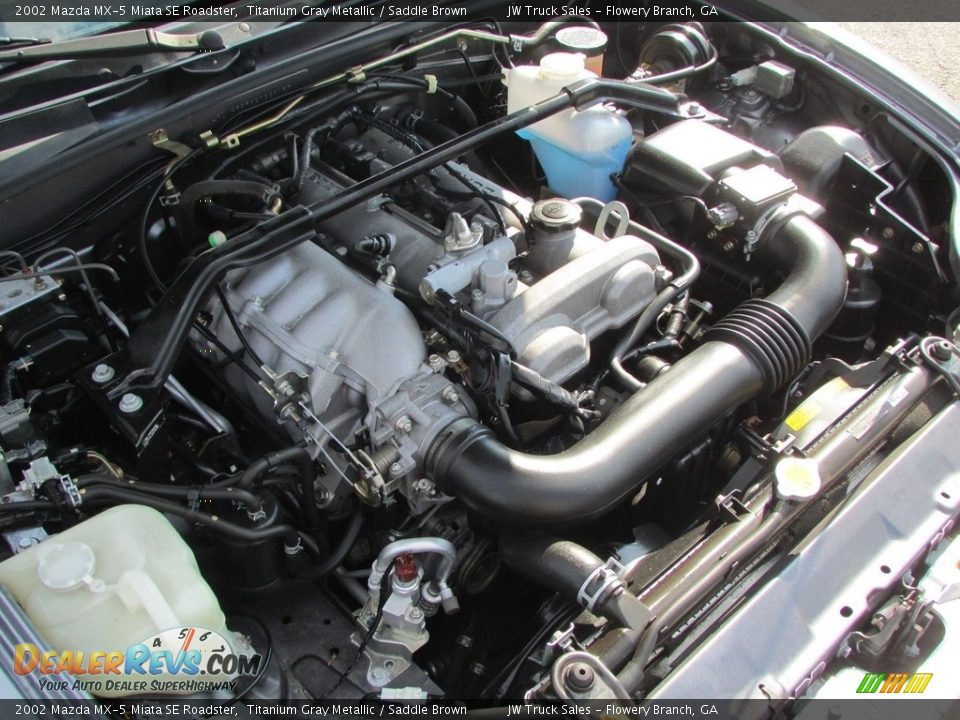 2002 Mazda MX-5 Miata SE Roadster 1.8 Liter DOHC 16-Valve 4 Cylinder Engine Photo #15
