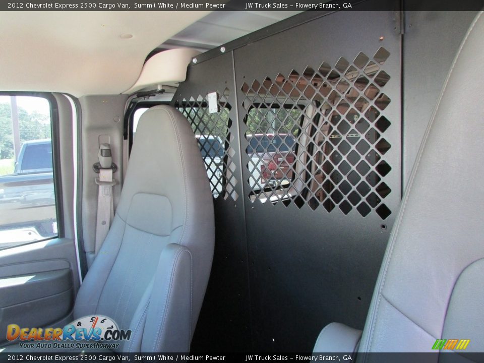 2012 Chevrolet Express 2500 Cargo Van Summit White / Medium Pewter Photo #25