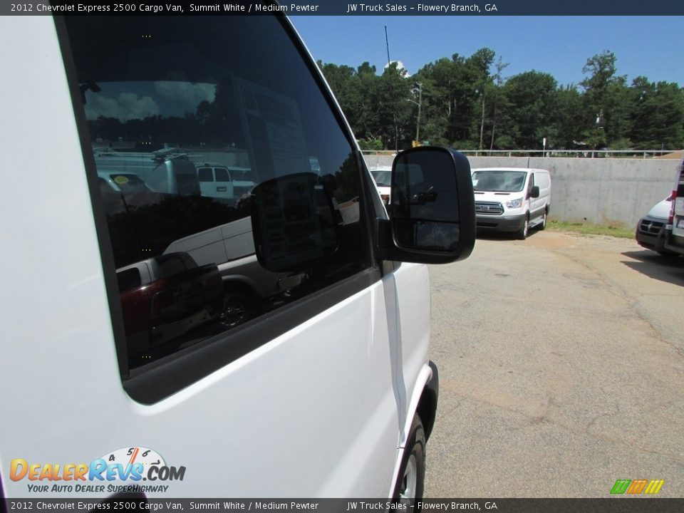2012 Chevrolet Express 2500 Cargo Van Summit White / Medium Pewter Photo #26