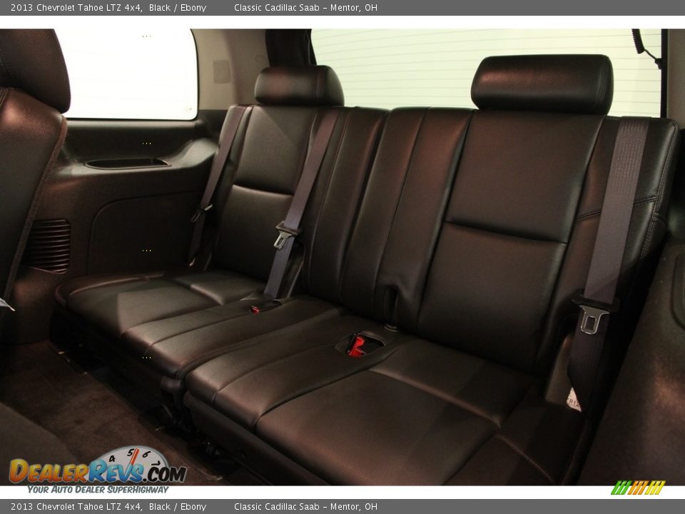2013 Chevrolet Tahoe LTZ 4x4 Black / Ebony Photo #14