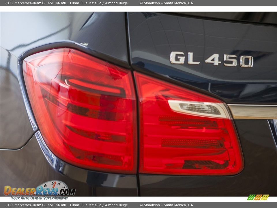 2013 Mercedes-Benz GL 450 4Matic Lunar Blue Metallic / Almond Beige Photo #29