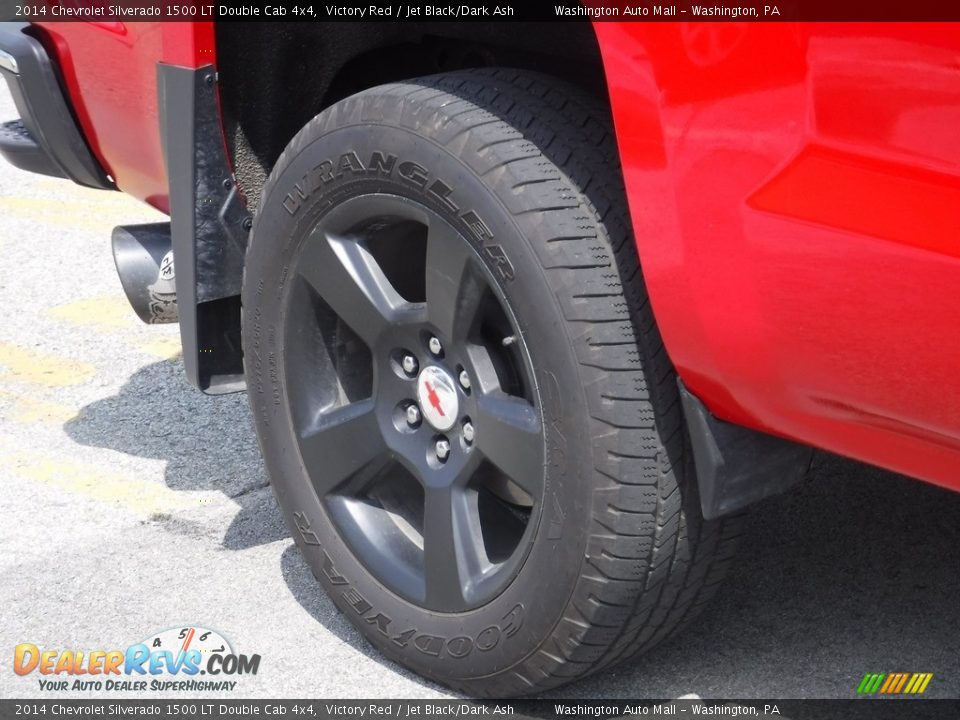 2014 Chevrolet Silverado 1500 LT Double Cab 4x4 Victory Red / Jet Black/Dark Ash Photo #3