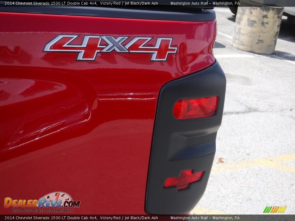 2014 Chevrolet Silverado 1500 LT Double Cab 4x4 Victory Red / Jet Black/Dark Ash Photo #10