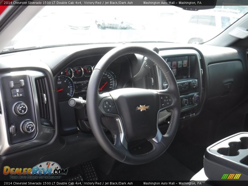 2014 Chevrolet Silverado 1500 LT Double Cab 4x4 Victory Red / Jet Black/Dark Ash Photo #18