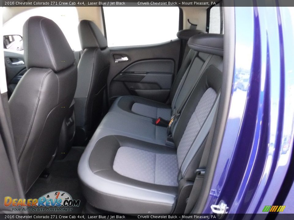 2016 Chevrolet Colorado Z71 Crew Cab 4x4 Laser Blue / Jet Black Photo #23