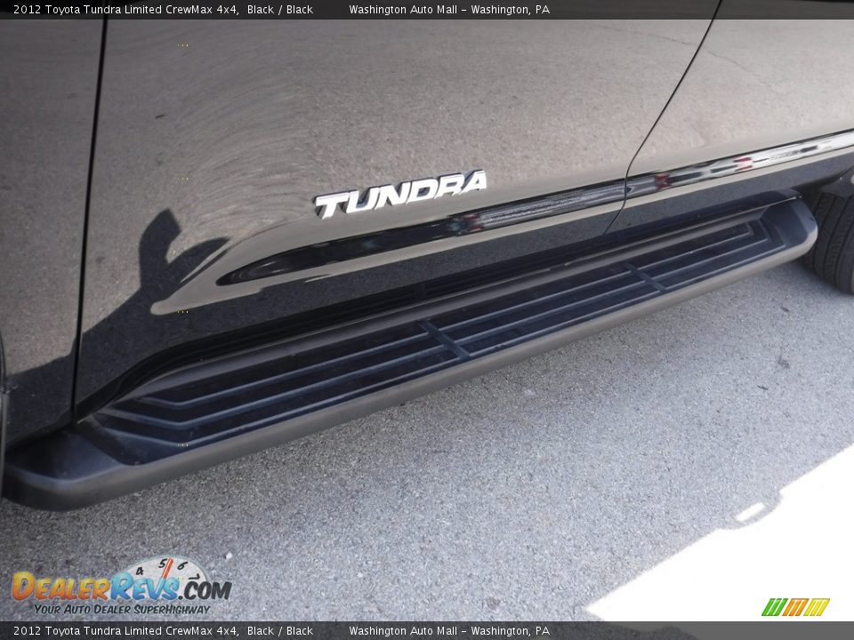 2012 Toyota Tundra Limited CrewMax 4x4 Black / Black Photo #7