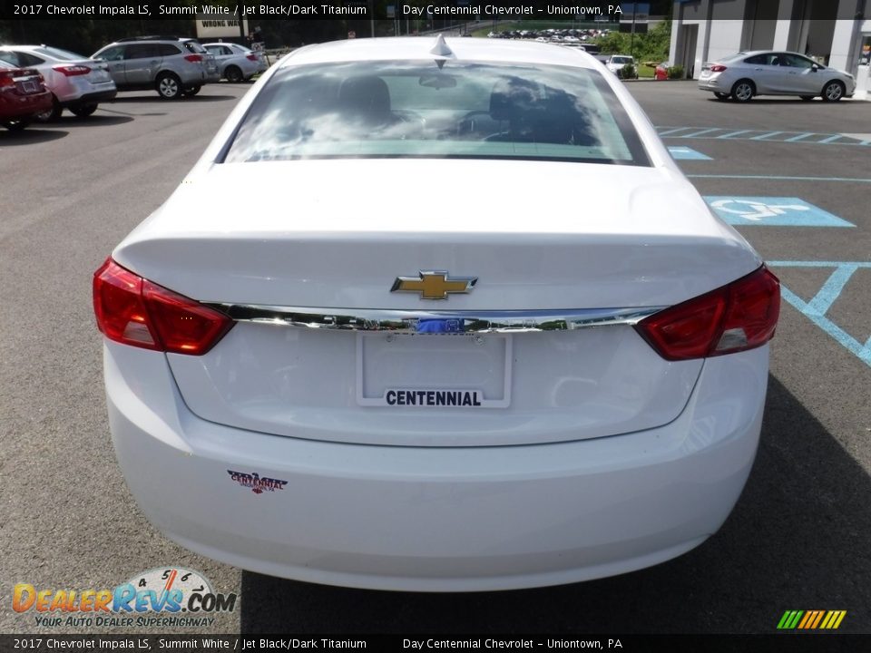 2017 Chevrolet Impala LS Summit White / Jet Black/Dark Titanium Photo #7