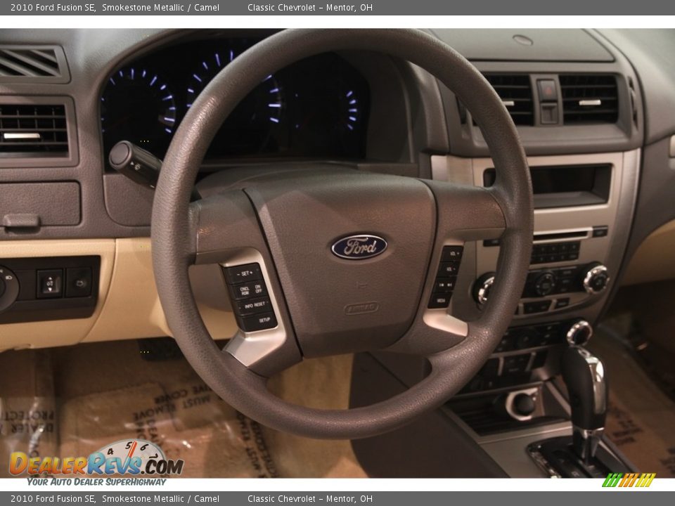 2010 Ford Fusion SE Smokestone Metallic / Camel Photo #6