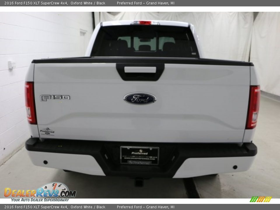 2016 Ford F150 XLT SuperCrew 4x4 Oxford White / Black Photo #10