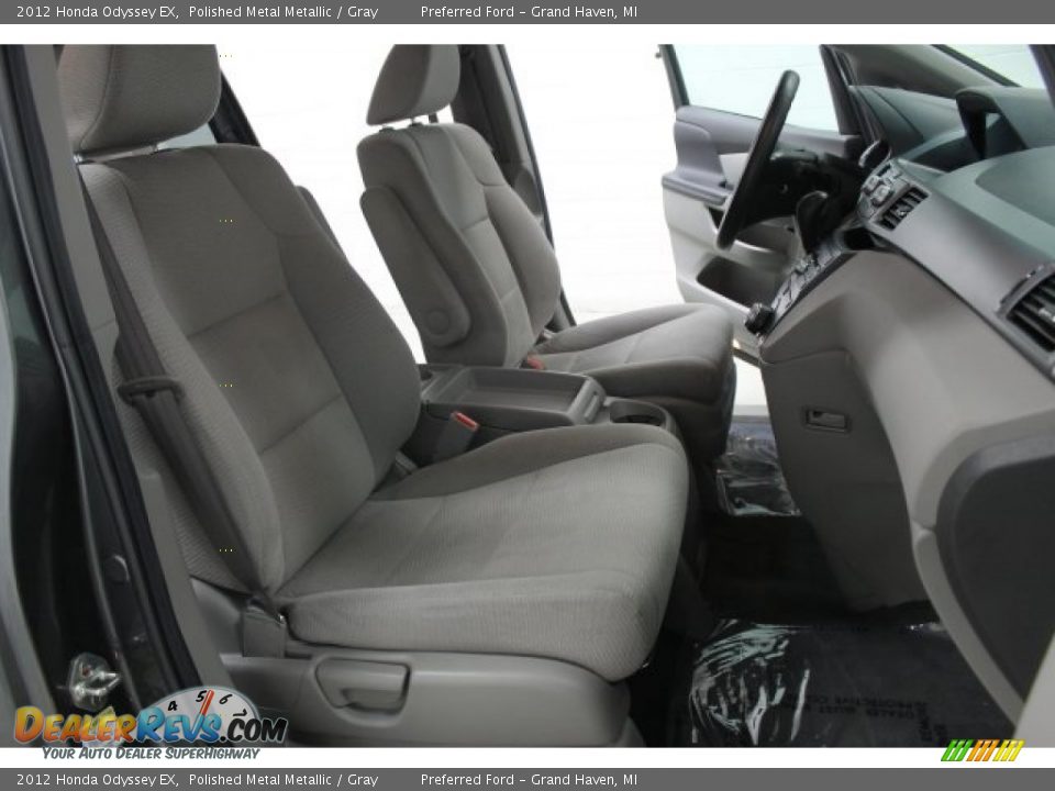 2012 Honda Odyssey EX Polished Metal Metallic / Gray Photo #4