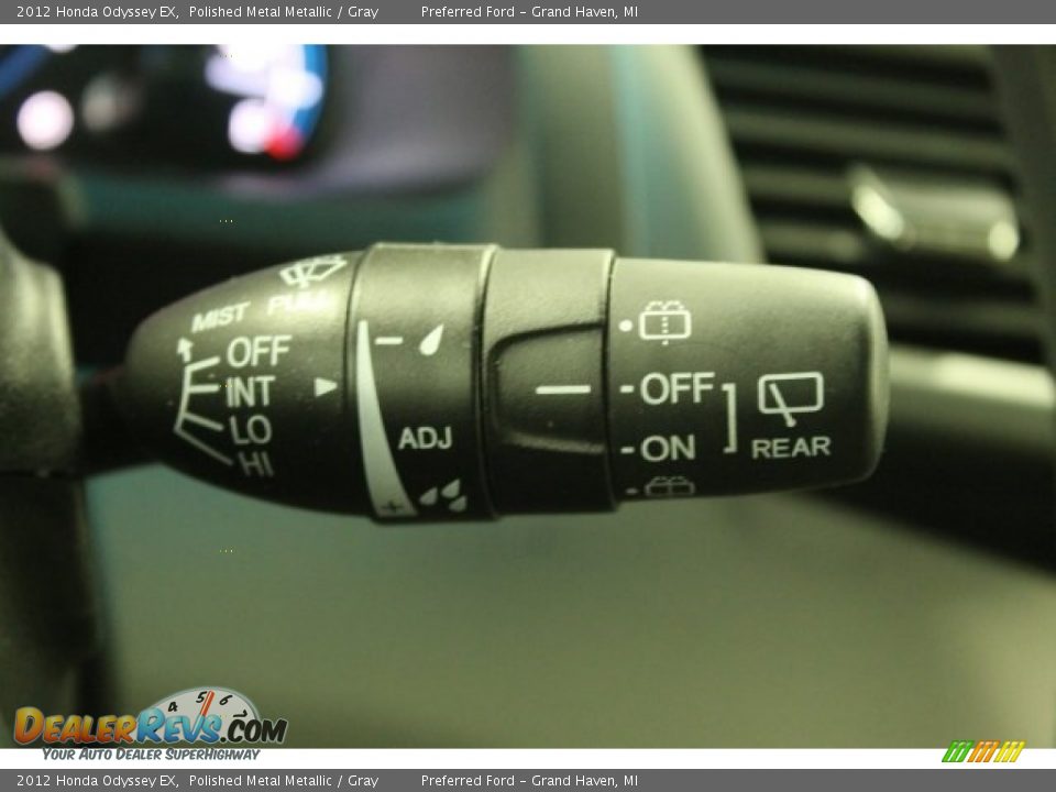 2012 Honda Odyssey EX Polished Metal Metallic / Gray Photo #13