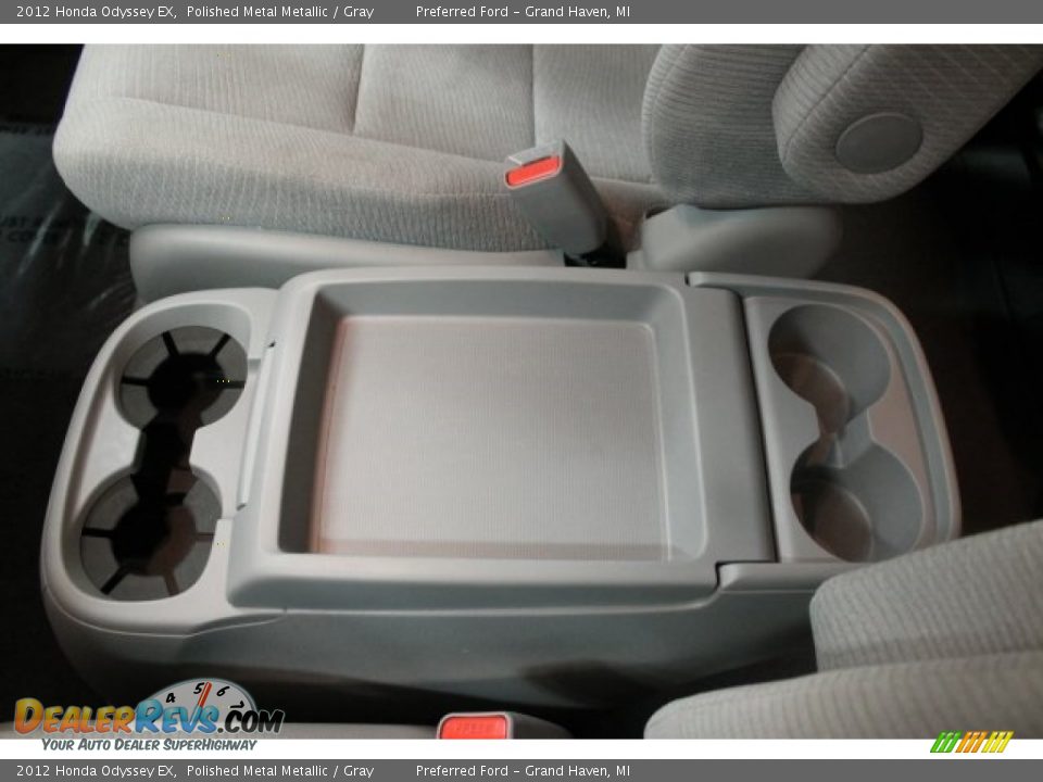 2012 Honda Odyssey EX Polished Metal Metallic / Gray Photo #18