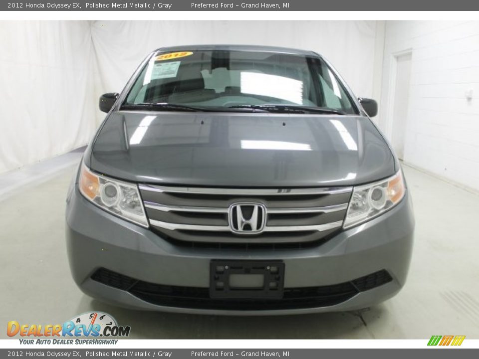 2012 Honda Odyssey EX Polished Metal Metallic / Gray Photo #27