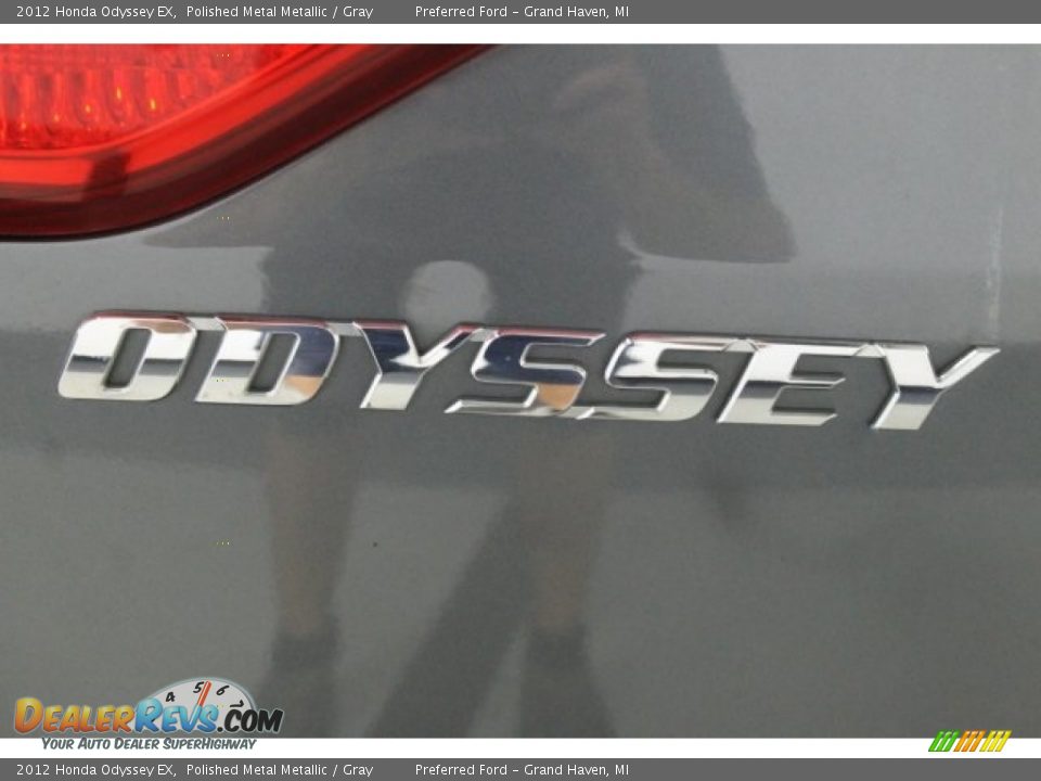 2012 Honda Odyssey EX Polished Metal Metallic / Gray Photo #32