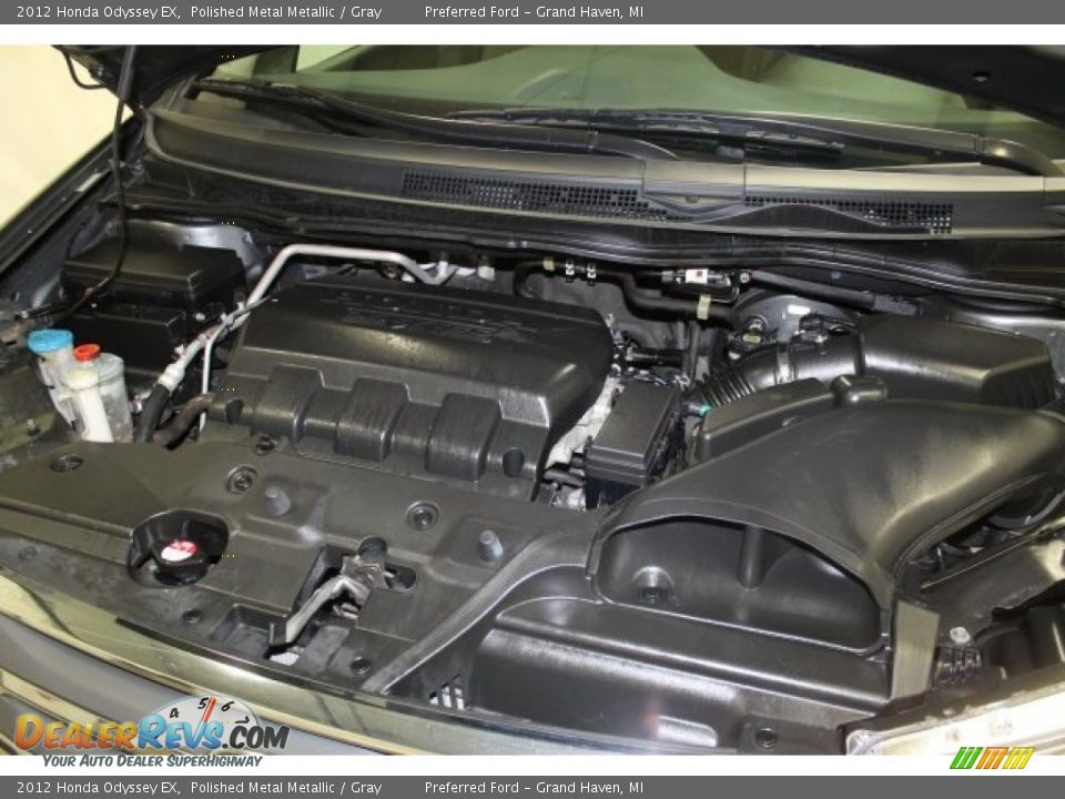 2012 Honda Odyssey EX Polished Metal Metallic / Gray Photo #33