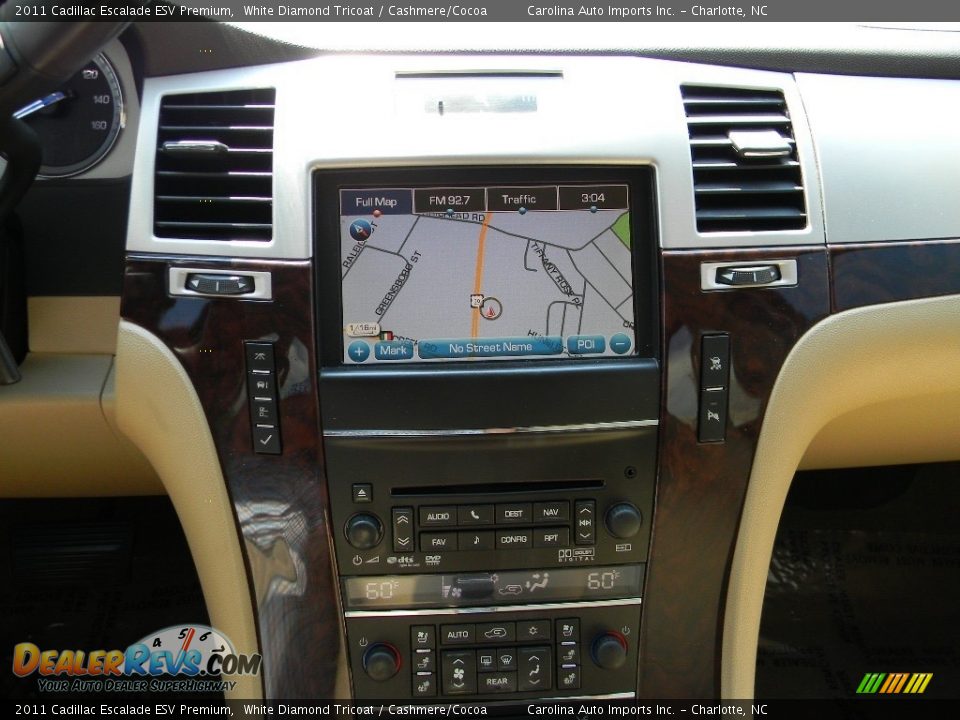 2011 Cadillac Escalade ESV Premium White Diamond Tricoat / Cashmere/Cocoa Photo #15