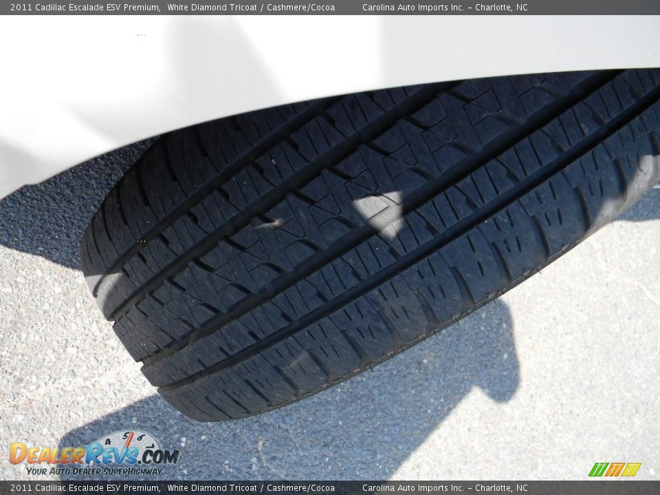 2011 Cadillac Escalade ESV Premium White Diamond Tricoat / Cashmere/Cocoa Photo #27