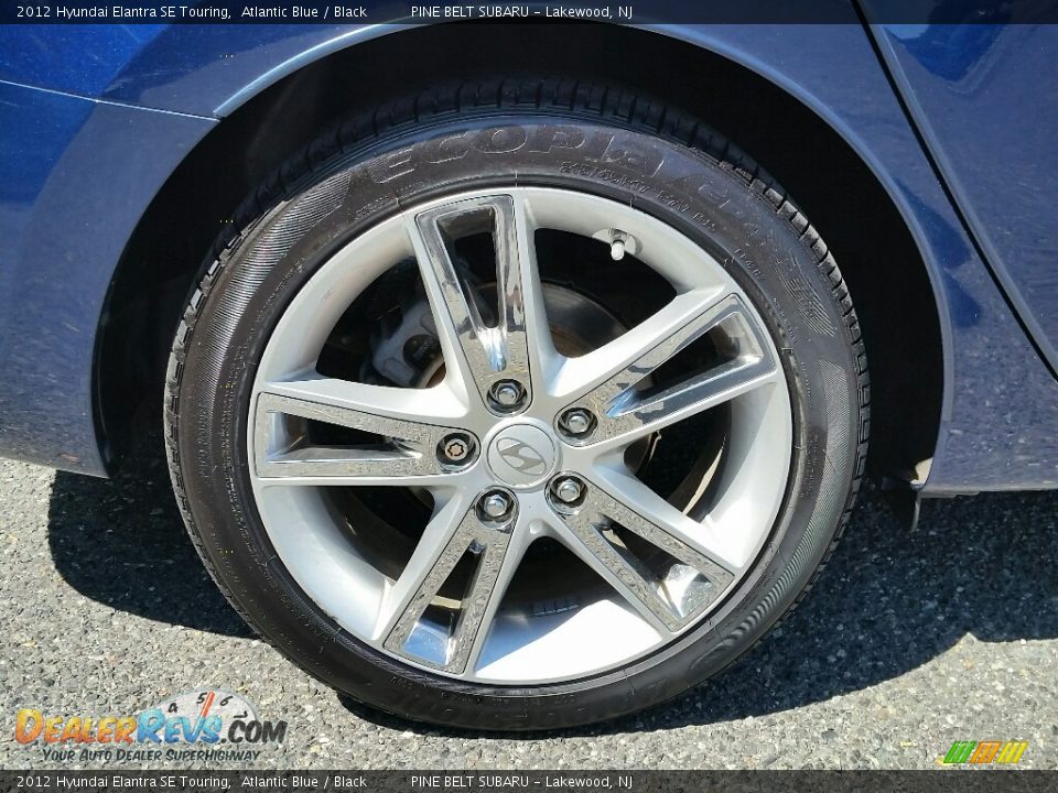2012 Hyundai Elantra SE Touring Atlantic Blue / Black Photo #29