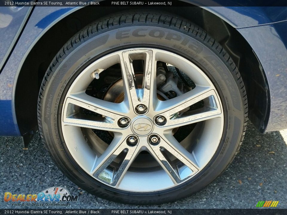 2012 Hyundai Elantra SE Touring Atlantic Blue / Black Photo #31
