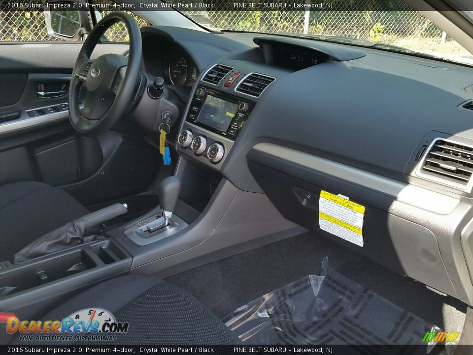 2016 Subaru Impreza 2.0i Premium 4-door Crystal White Pearl / Black Photo #15