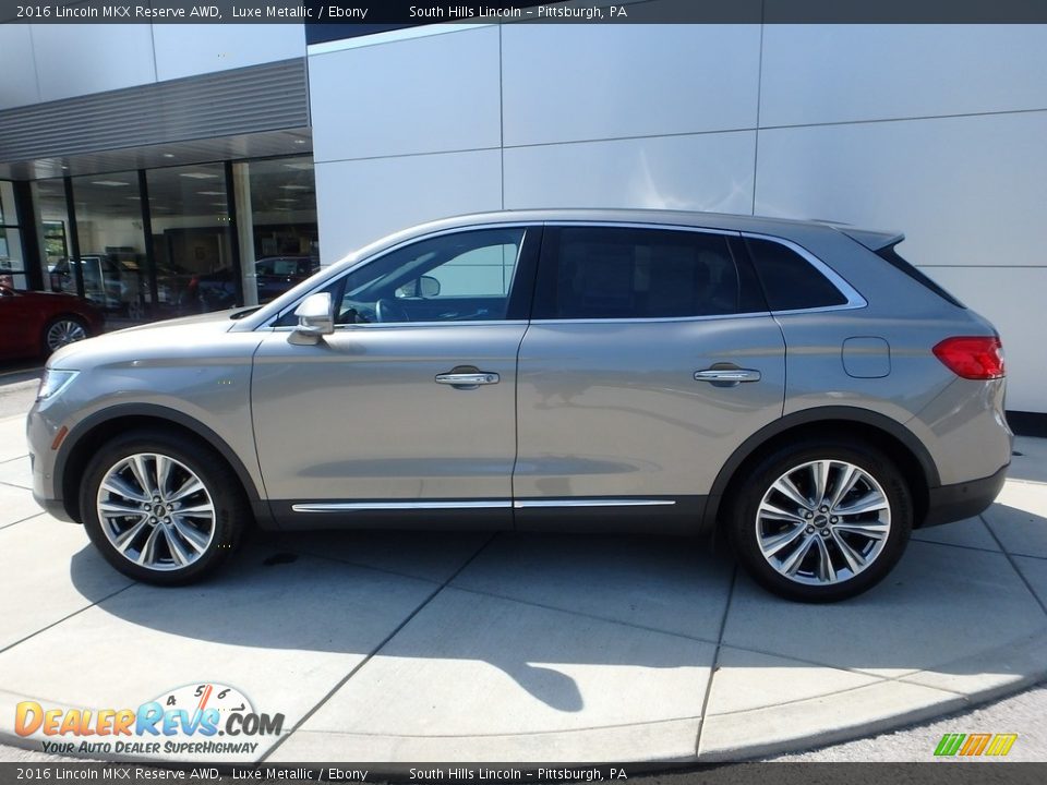 Luxe Metallic 2016 Lincoln MKX Reserve AWD Photo #2