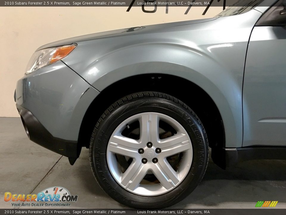 2010 Subaru Forester 2.5 X Premium Sage Green Metallic / Platinum Photo #30