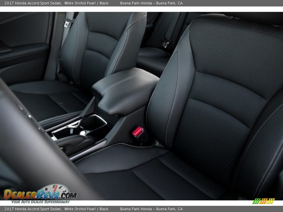2017 Honda Accord Sport Sedan White Orchid Pearl / Black Photo #10