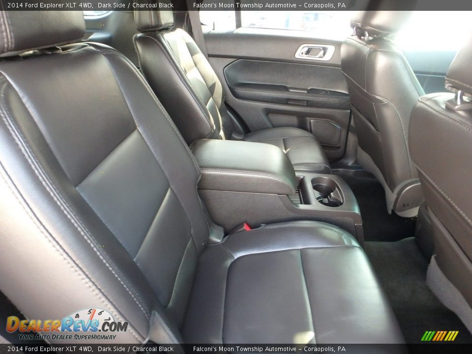 2014 Ford Explorer XLT 4WD Dark Side / Charcoal Black Photo #14