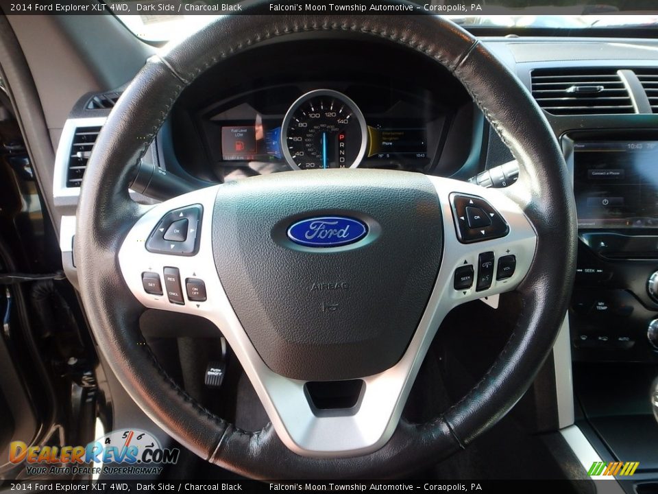 2014 Ford Explorer XLT 4WD Dark Side / Charcoal Black Photo #21