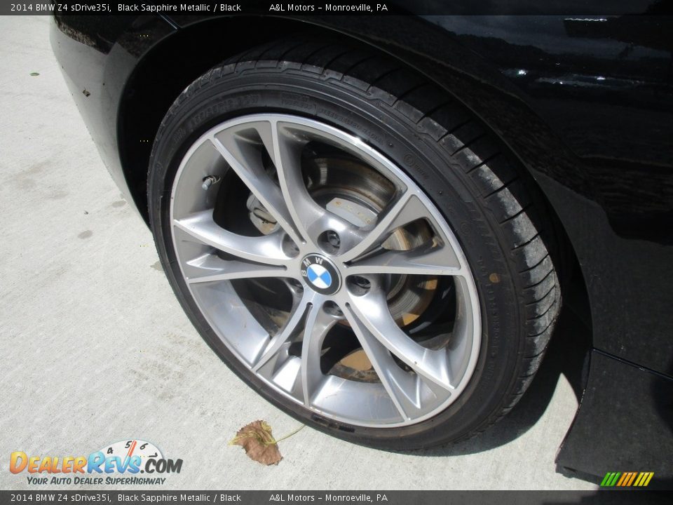 2014 BMW Z4 sDrive35i Black Sapphire Metallic / Black Photo #3