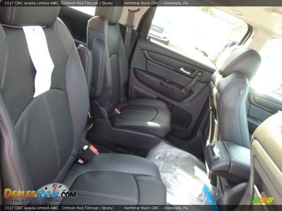 2017 GMC Acadia Limited AWD Crimson Red Tintcoat / Ebony Photo #8
