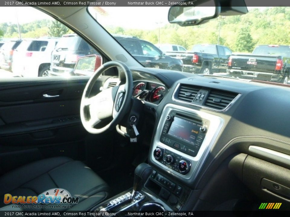 2017 GMC Acadia Limited AWD Crimson Red Tintcoat / Ebony Photo #12
