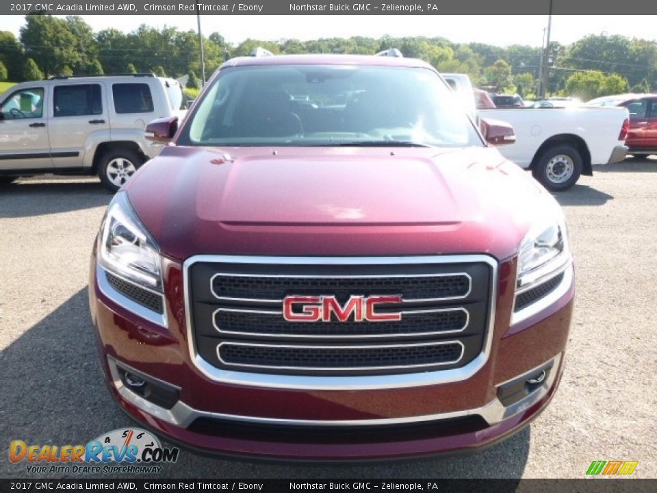 2017 GMC Acadia Limited AWD Crimson Red Tintcoat / Ebony Photo #13