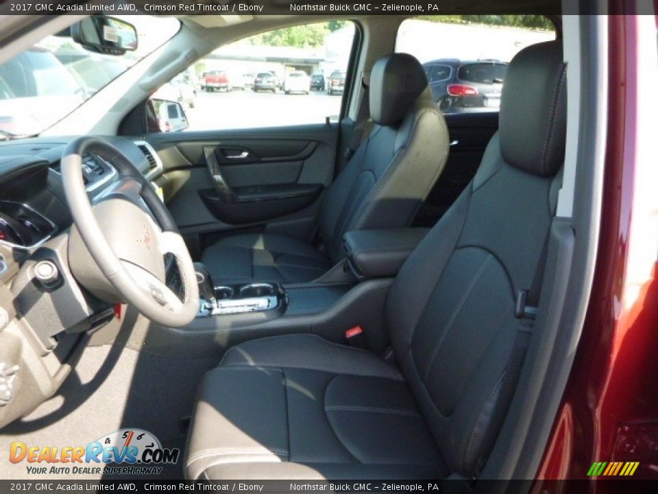 2017 GMC Acadia Limited AWD Crimson Red Tintcoat / Ebony Photo #14