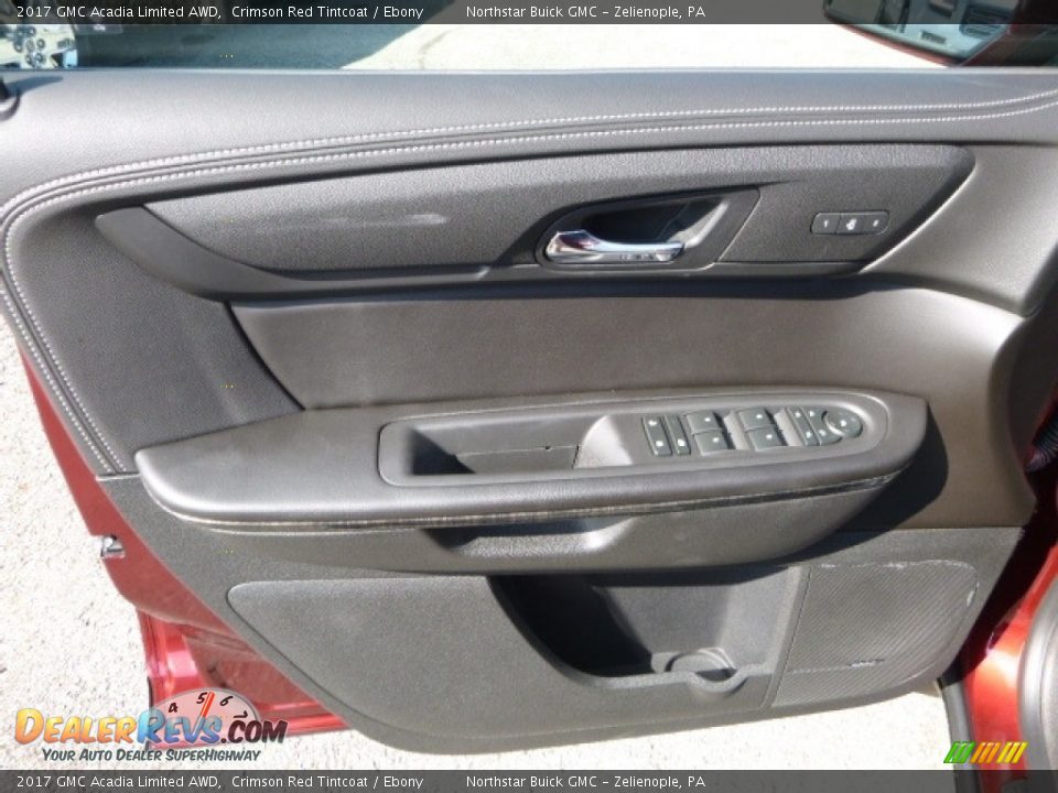 2017 GMC Acadia Limited AWD Crimson Red Tintcoat / Ebony Photo #15