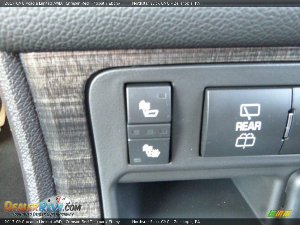 2017 GMC Acadia Limited AWD Crimson Red Tintcoat / Ebony Photo #20