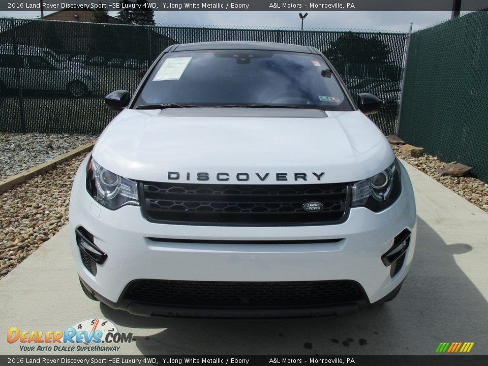 2016 Land Rover Discovery Sport HSE Luxury 4WD Yulong White Metallic / Ebony Photo #6