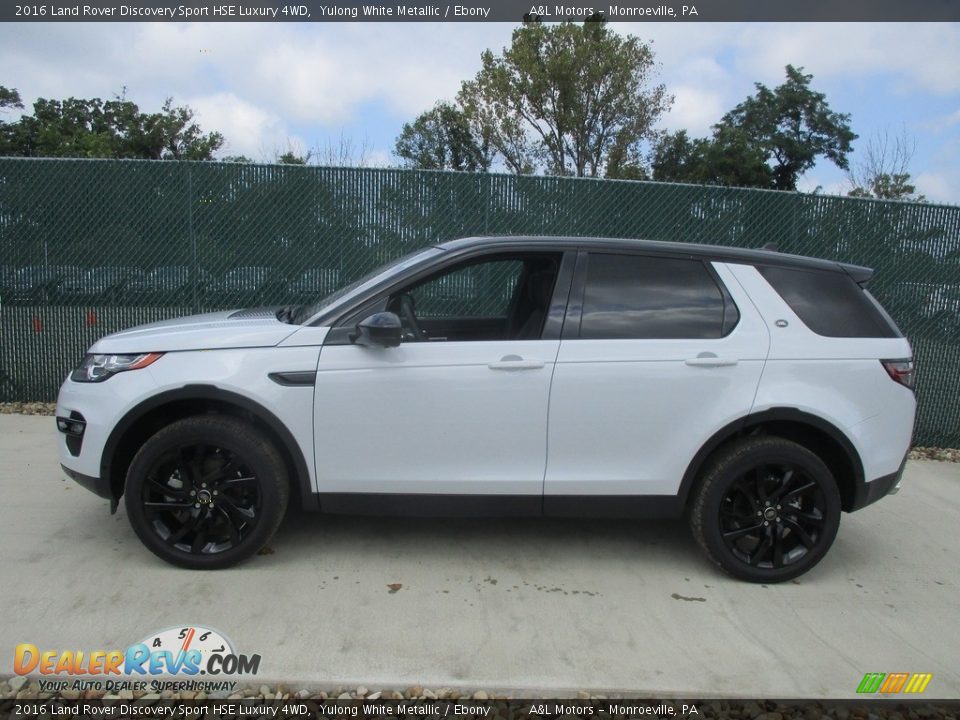 2016 Land Rover Discovery Sport HSE Luxury 4WD Yulong White Metallic / Ebony Photo #8