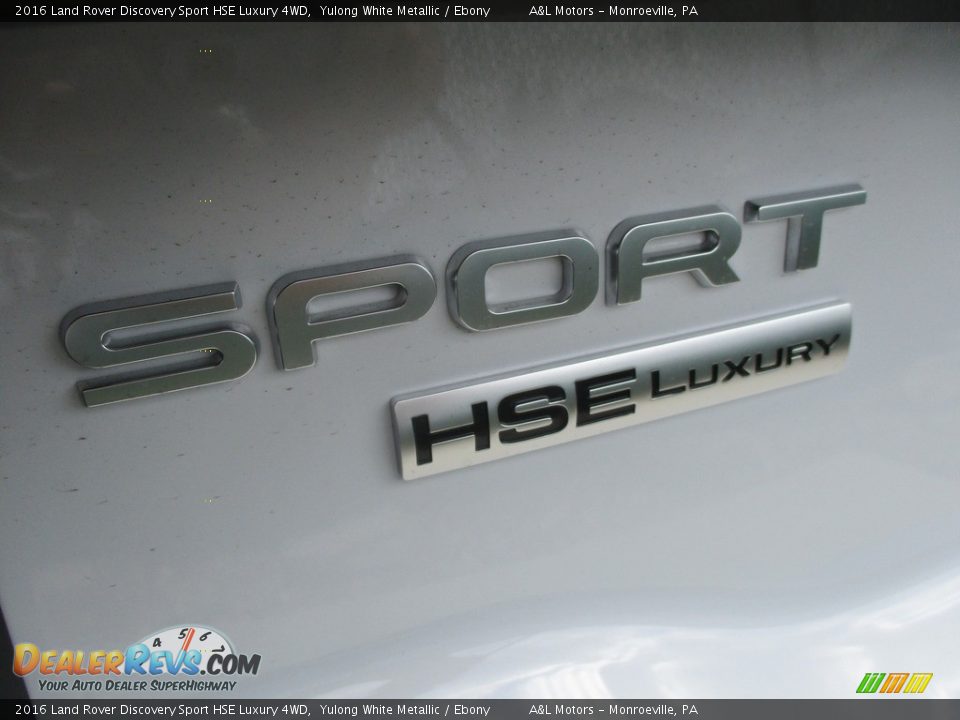 2016 Land Rover Discovery Sport HSE Luxury 4WD Yulong White Metallic / Ebony Photo #15