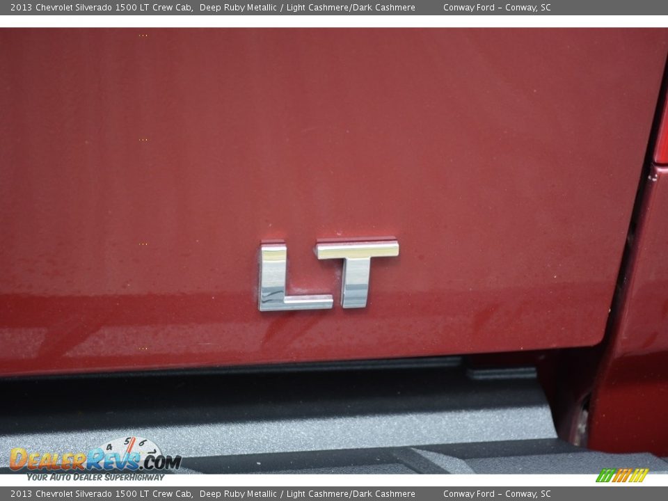 2013 Chevrolet Silverado 1500 LT Crew Cab Deep Ruby Metallic / Light Cashmere/Dark Cashmere Photo #6