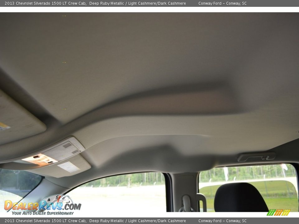 2013 Chevrolet Silverado 1500 LT Crew Cab Deep Ruby Metallic / Light Cashmere/Dark Cashmere Photo #15