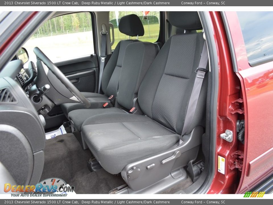 2013 Chevrolet Silverado 1500 LT Crew Cab Deep Ruby Metallic / Light Cashmere/Dark Cashmere Photo #18