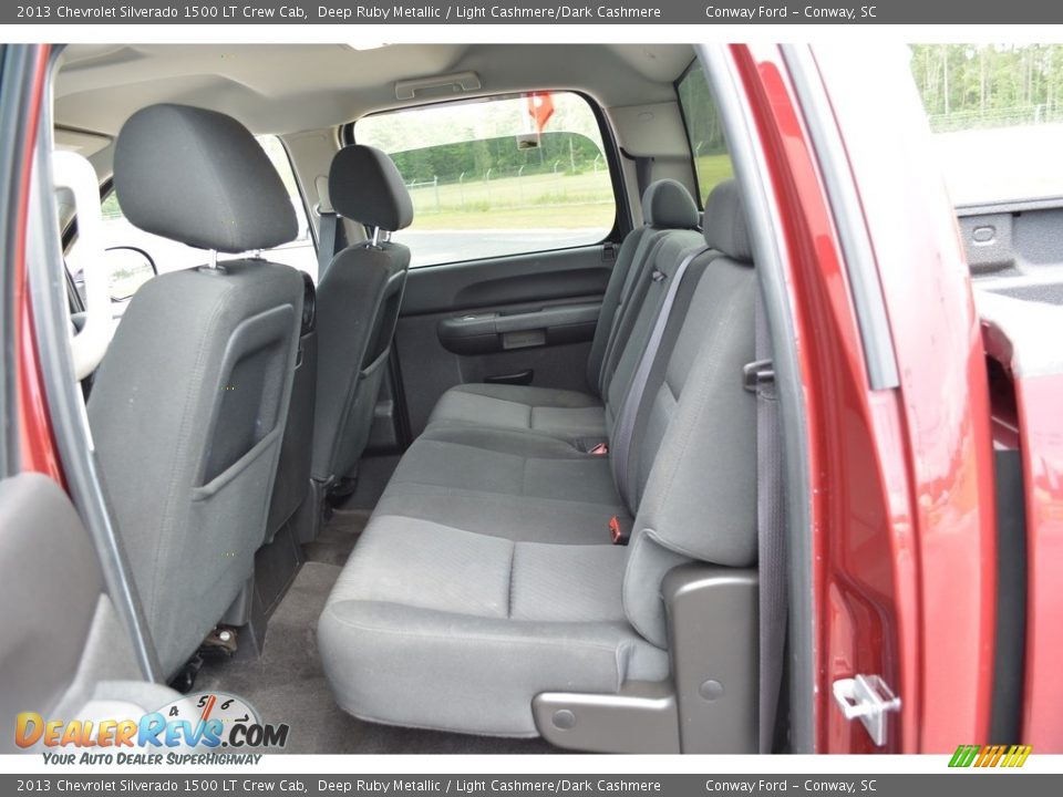 2013 Chevrolet Silverado 1500 LT Crew Cab Deep Ruby Metallic / Light Cashmere/Dark Cashmere Photo #22